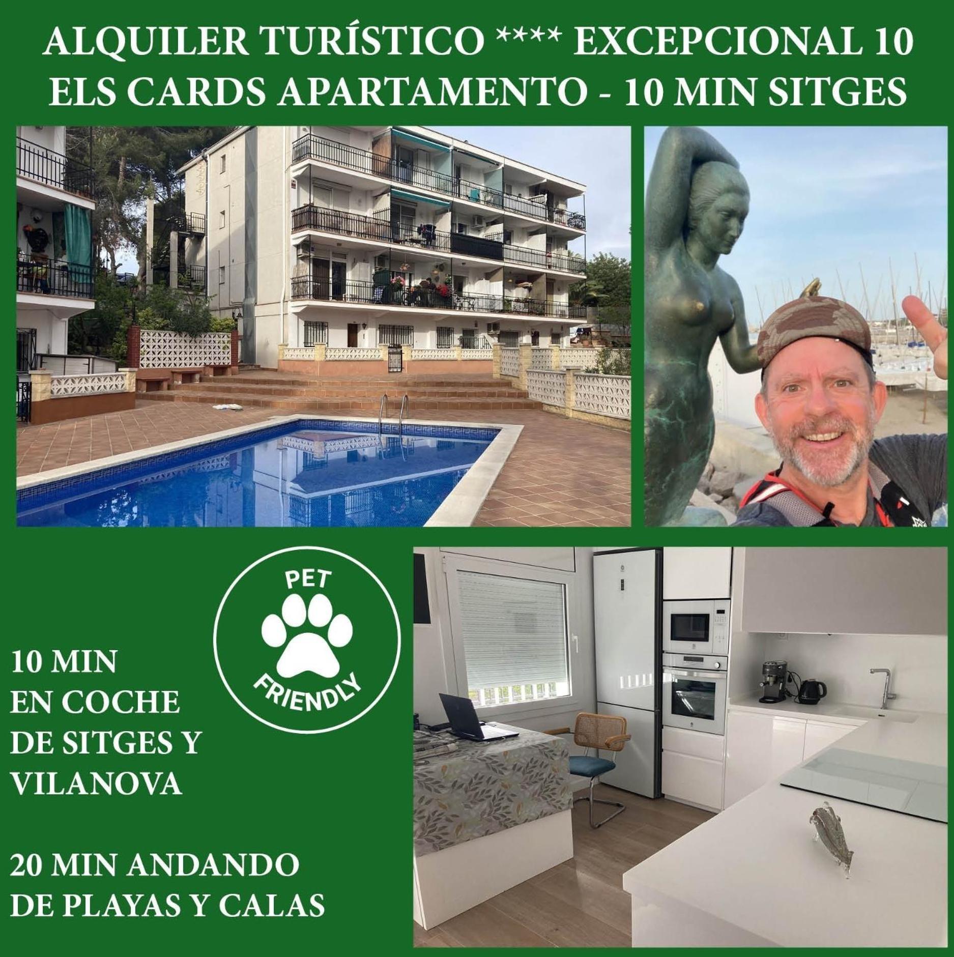Apartamento 10 Min Sitges Puigmolto ภายนอก รูปภาพ